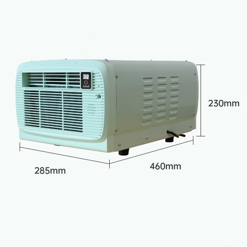 Climatiseur mobile 650 W compact en usage nomade