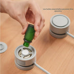 Ventilateur de cou pliable 1600mAh, rechargeable par USB
