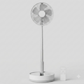 Ventilateur sur pied pliable sans fil 10800mAh avec télécommande