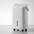 Déshumidificateur 16 L/jour avec tuyau d'évacuation et écran LED