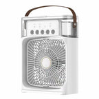 Mini rafraîchisseur d'air USB avec brumisation et veilleuse LED