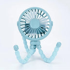 Ventilateur flexible pour poussette USB multifonction