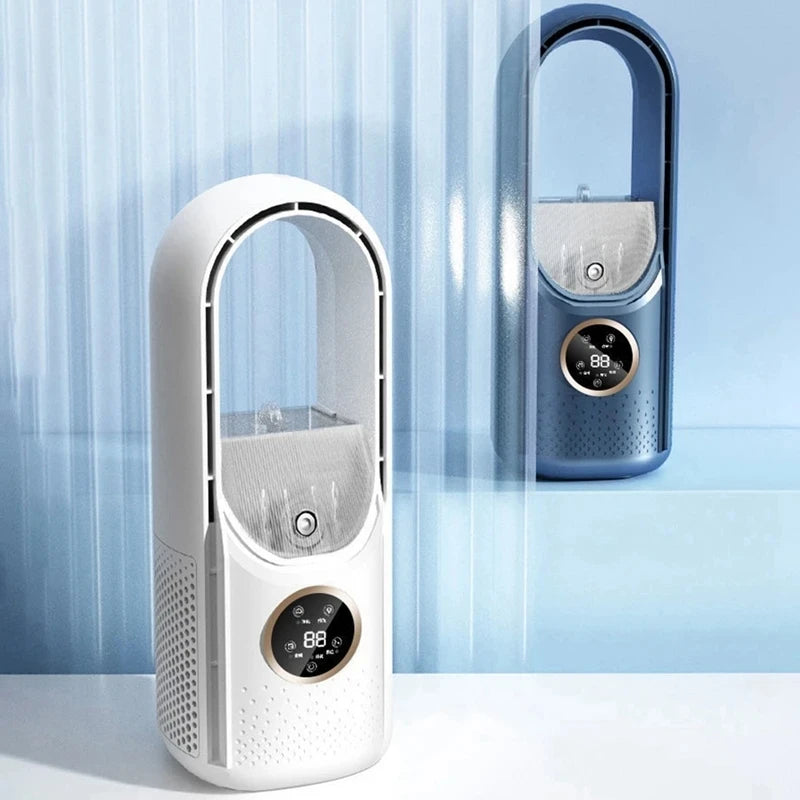 Rafraîchisseur d'air sans pales USB avec humidification