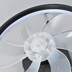 Ventilateur de plafond 55 W avec lumière LED et télécommande, 34 cm