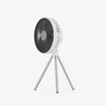 Ventilateur de camping rechargeable avec batterie externe et lampe LED
