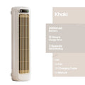 Ventilateur colonne portable silencieux 2000mAh, 3 vitesses