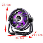 Ventilateur de camping multifonction, dimensions de l'appareil