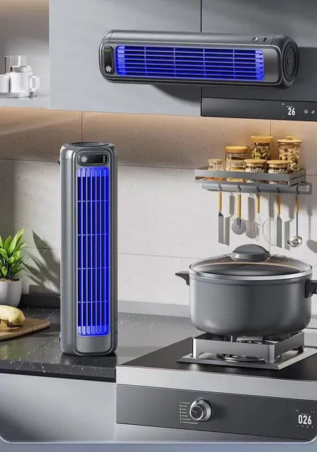Ventilateur colonne portable silencieux 2000mAh, 3 vitesses